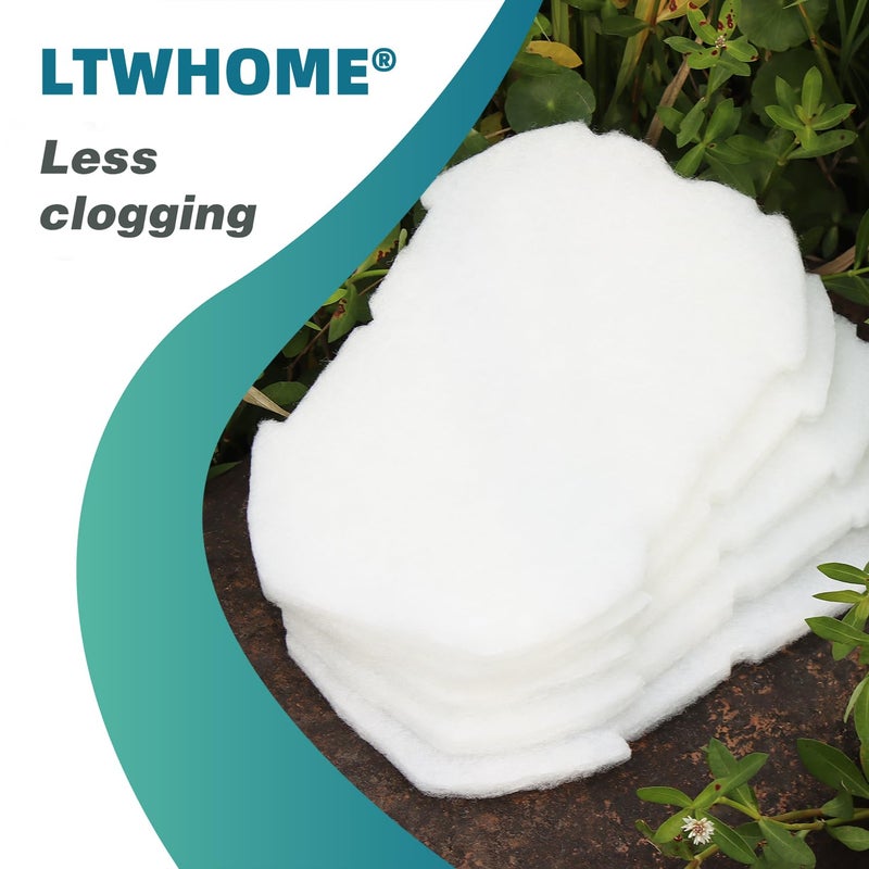 LTWHOME Polymer Wool Pads Fit for Blagdon Inpond All-in-One 300 600 900 Filter (Pack of 12) - Image 4